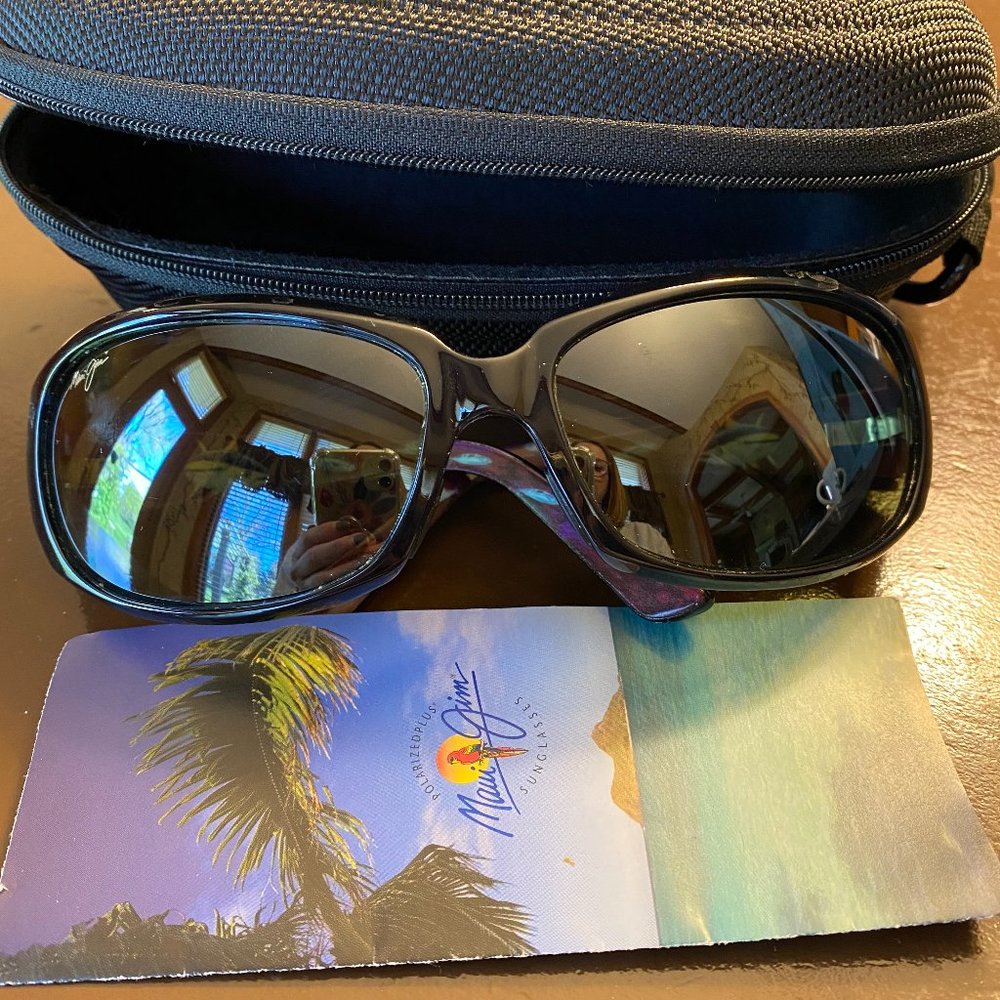 Maui Jim MJ 234-11 Yellow Fin Sunglasses WITH CASE